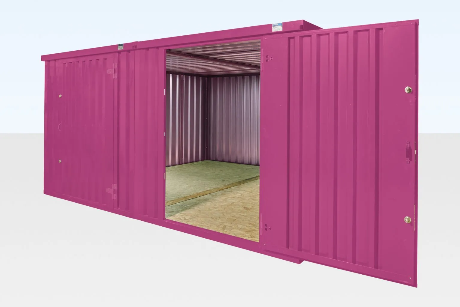 4m x 4.2m Side Linked Flat Pack Container Bundle (Custom Colour)