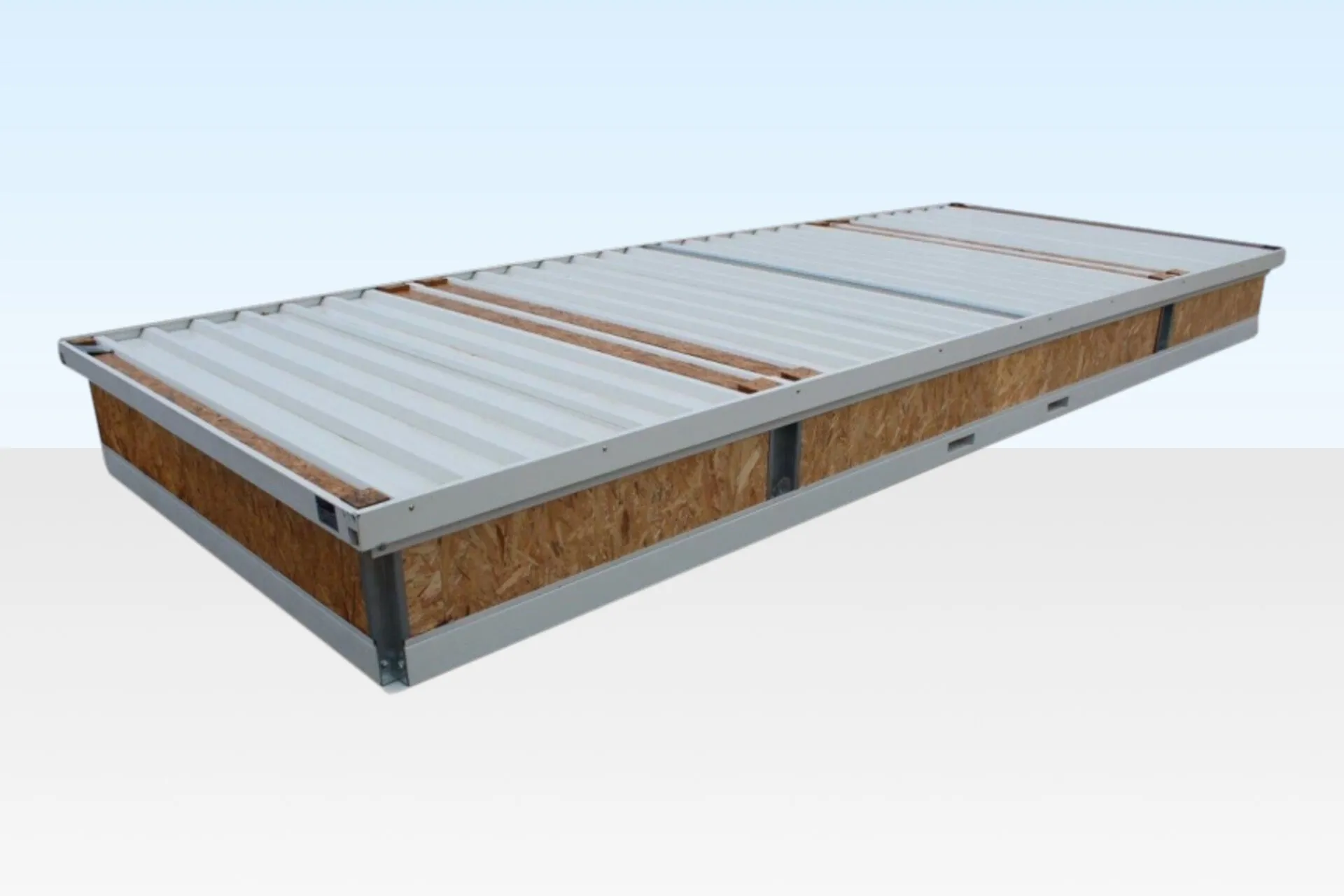 Large Flat Pack Office for sale (6.5m x 2.3m) – Green