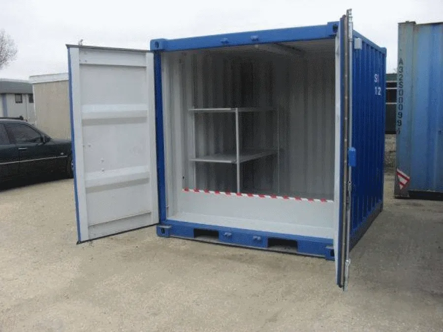 8ft x 8ft Raised Bunded Store