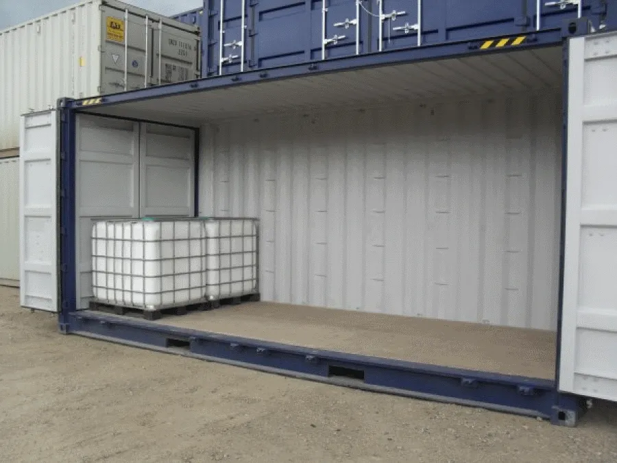 20ft Hi Cube Container (9′ 6″ high) suitable for IBC storage