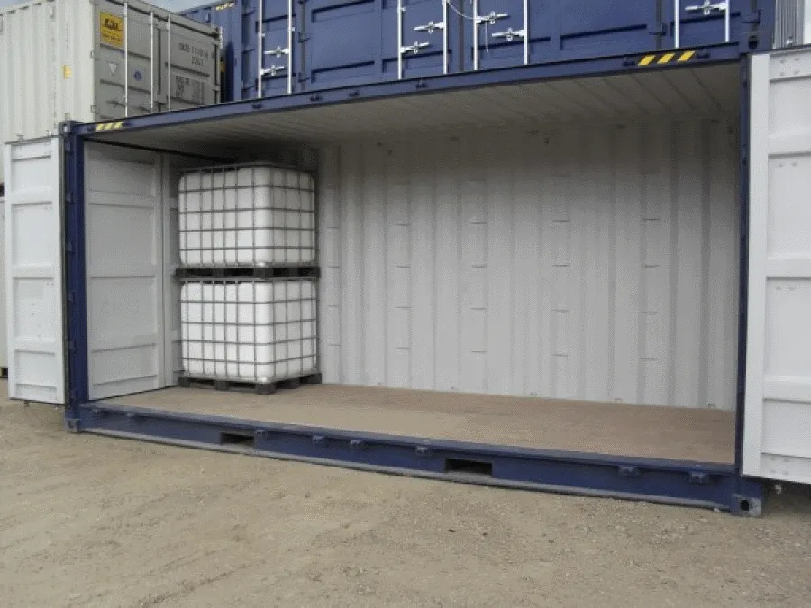 20ft Hi Cube Container (9′ 6″ high) suitable for IBC storage
