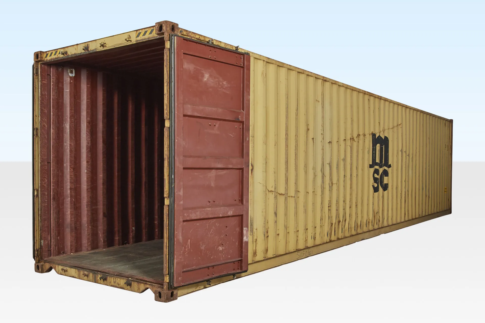 40ft x 8ft Used Shipping Container – High-Cube