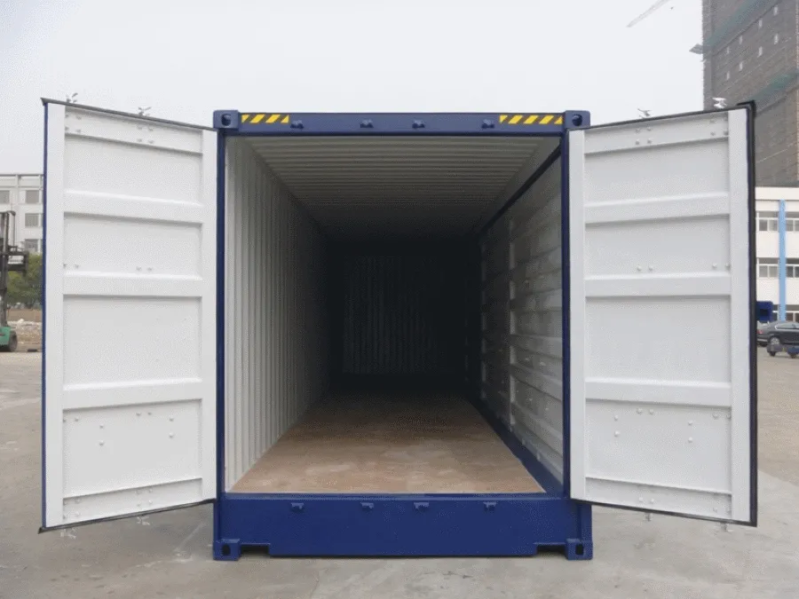 40ft High Cube (9′ 6″ high) Full Side Access Container