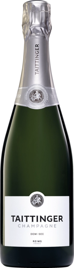 Taittinger Demi-Sec. Champagner Chard, Pinot-Noir
