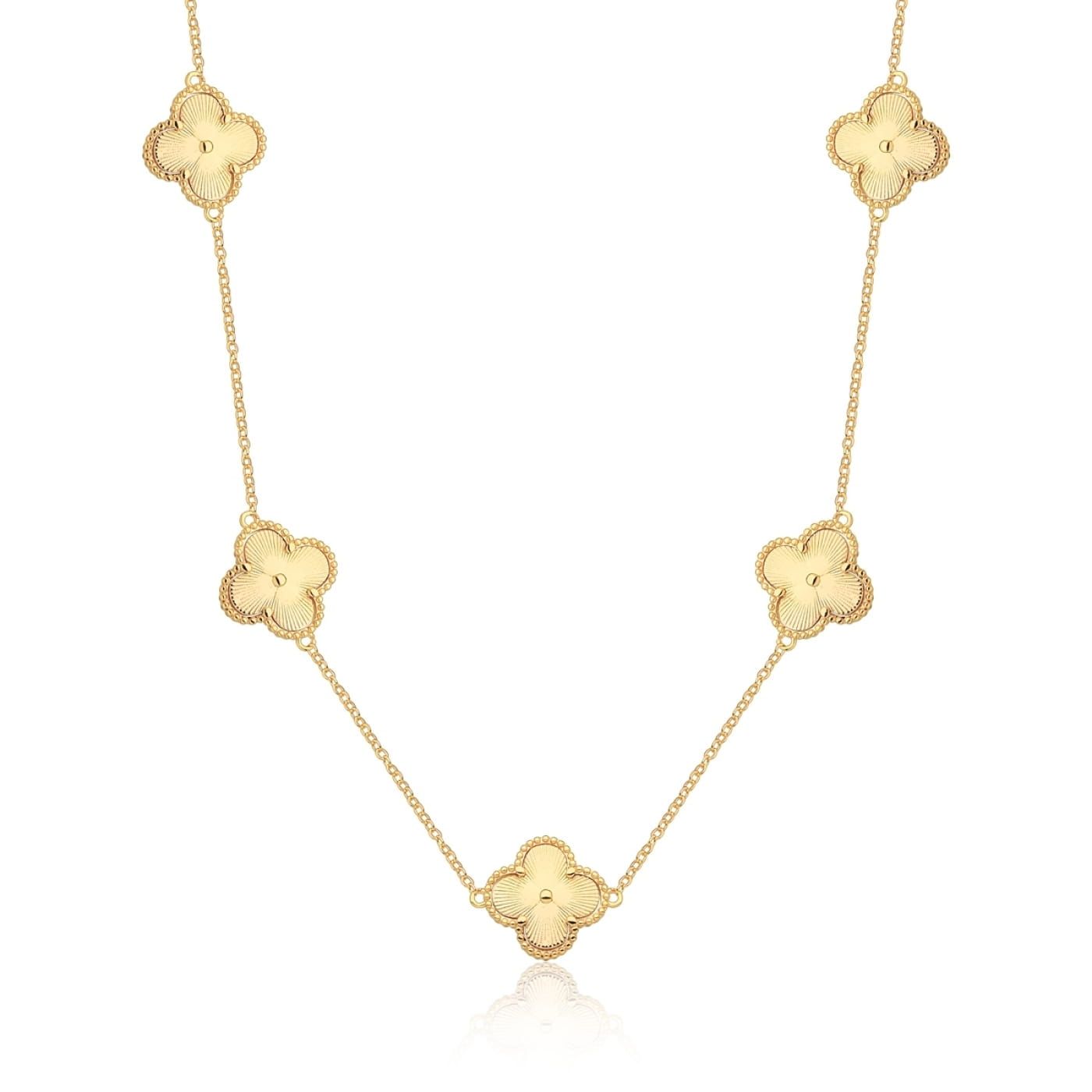Colar Inspired Van Cleef -Trevo