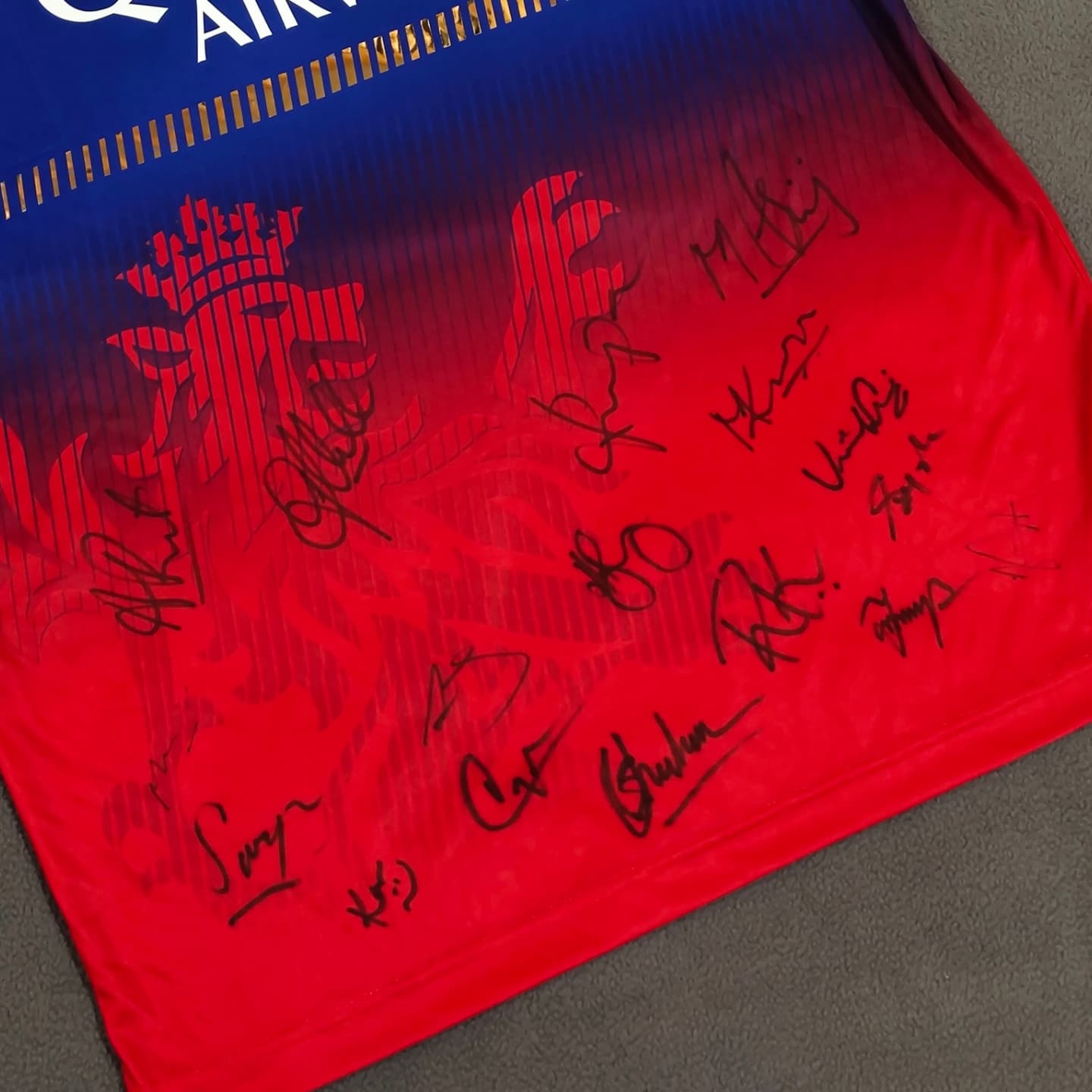 RCB 2024 Squad Hand-signed Jersey 