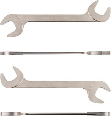 Wrench, Combination, With 1-1/2” 30DEG Angle Head Open End x 1-1/2” 60DEG Angle Head Open End, OAL 14.3IN, AISI 4140 Alloy Steel Materials, Nickel Plated Finish. Manufacturer: TEKTON-1. Mfr Part #: WAE83238