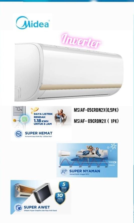 AC Split Midea Inverter