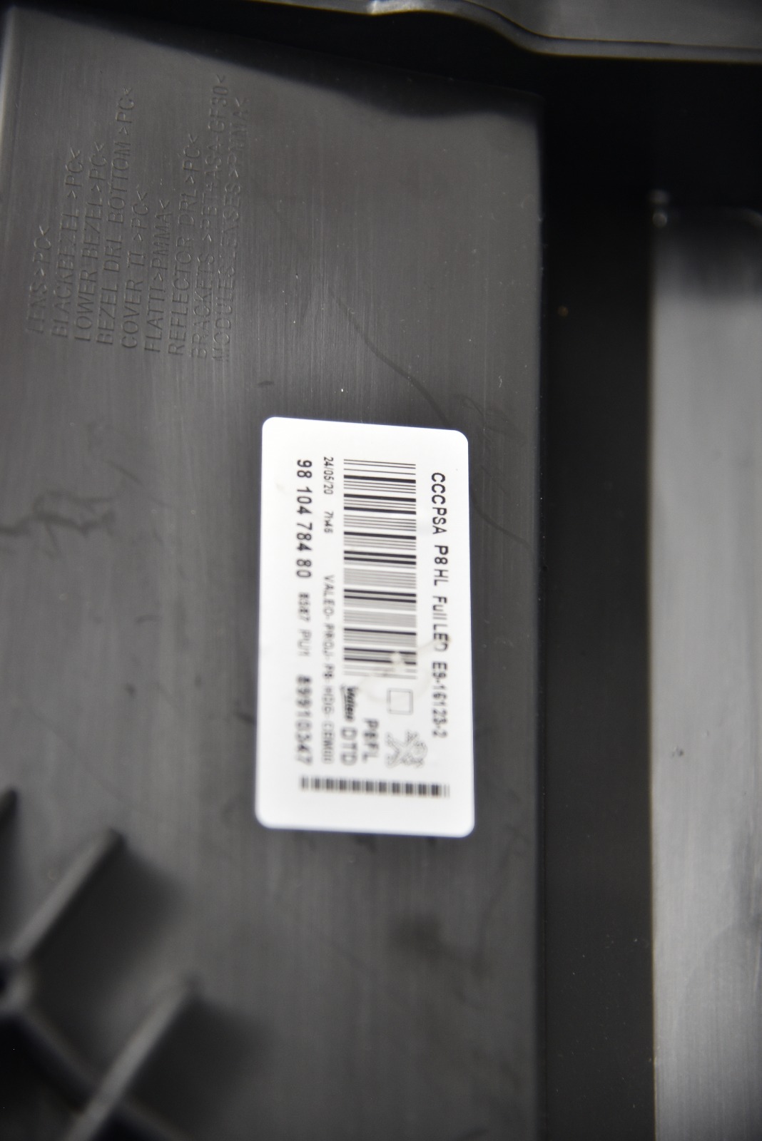 Faro Izquerda FULL LED Peugeot 2016 → 2020