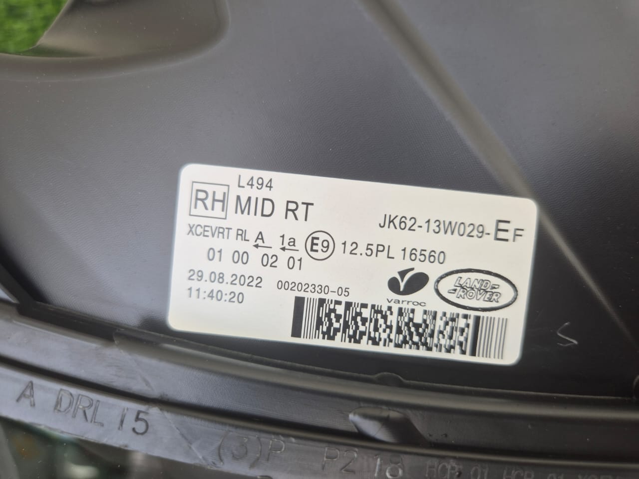 Faros Derecho Full LED Land Rover Range Rover Sport (L494) (2018–2022)