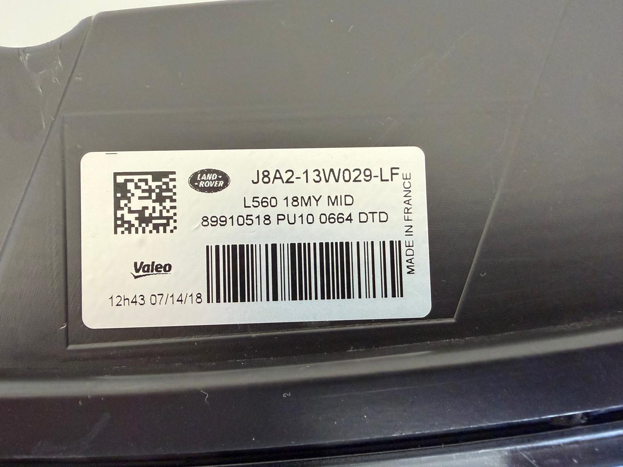 Faro Izquerdo  Range Rover Velar 2018 → 2021