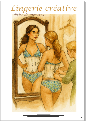 Comment prendre des mesures pour réaliser une base de corsage en lingerie