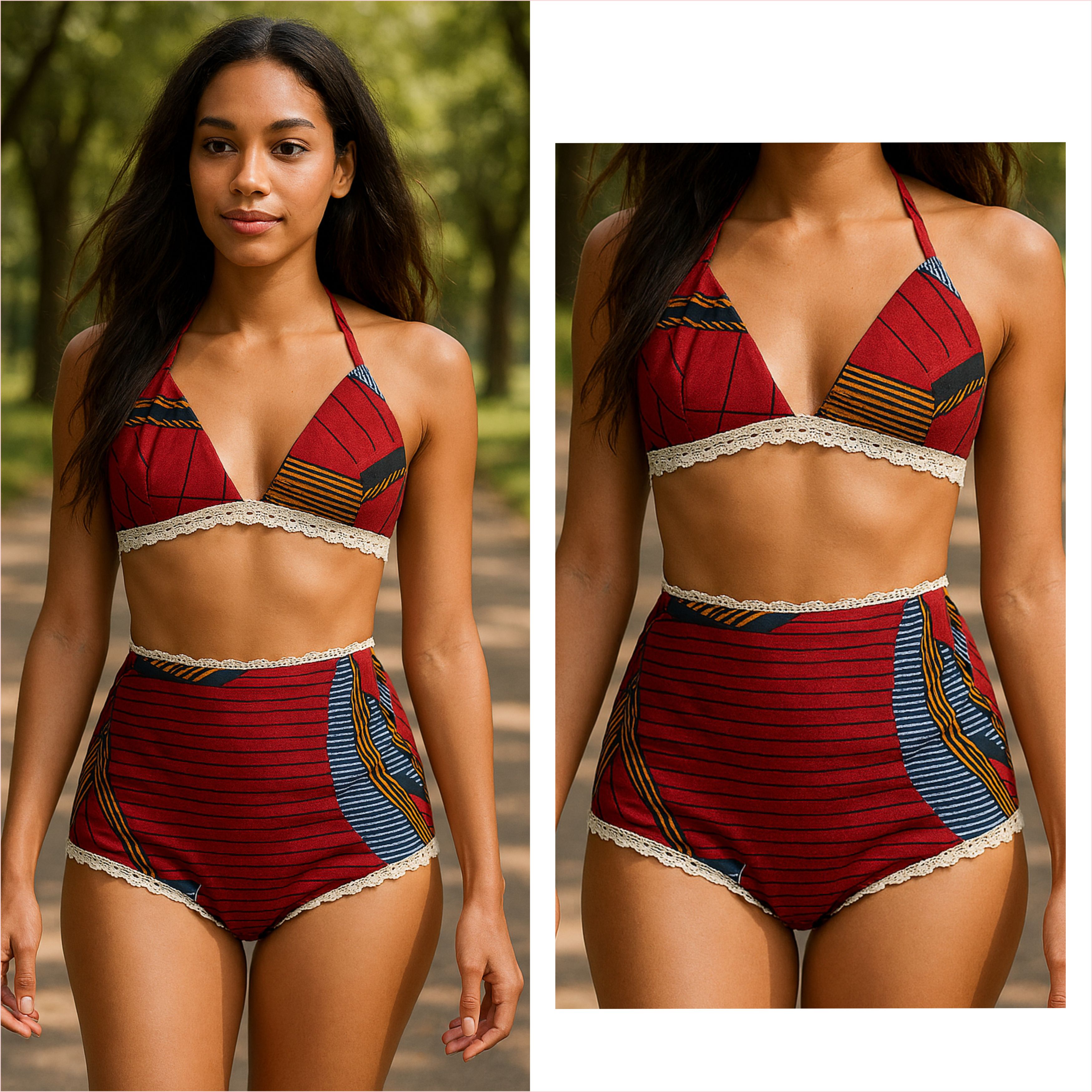 PATRON ENSEMBLE LINGERIE FEMME DEUX PIECES A IMPRIMER