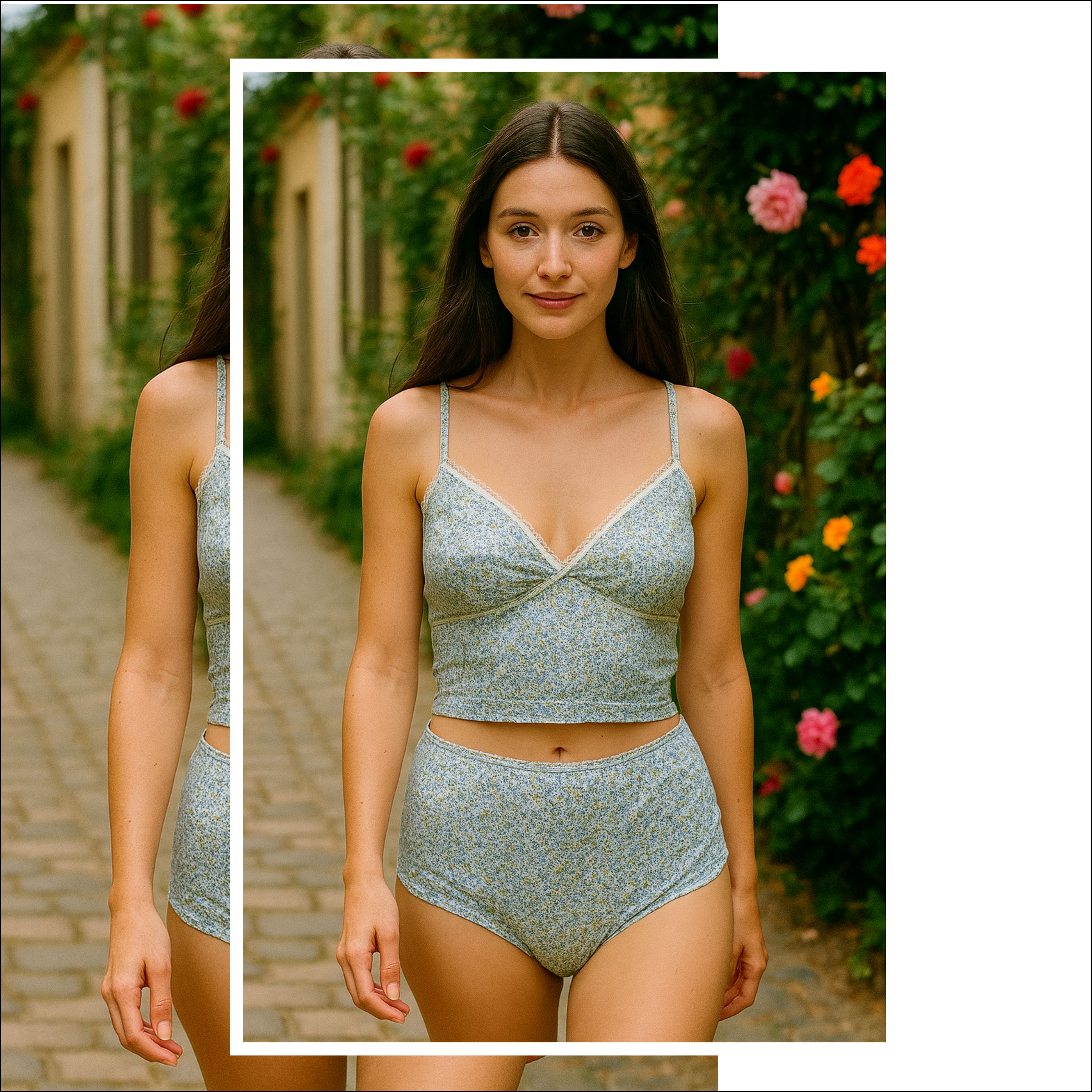 PATRON ENSEMBLE LINGERIE DEUX PIECES FEMME DIY / TAILLE 36 A 50