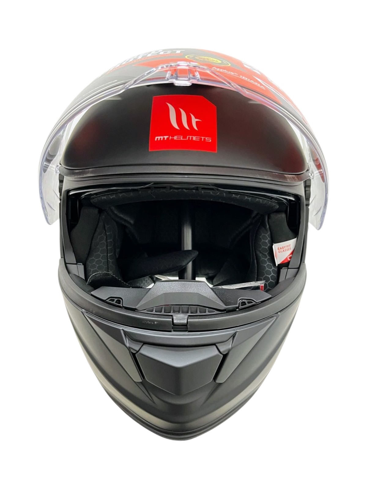 Casco Mt Helmets Exodus Abatible Ece22.06 Y Dot Negro Mate