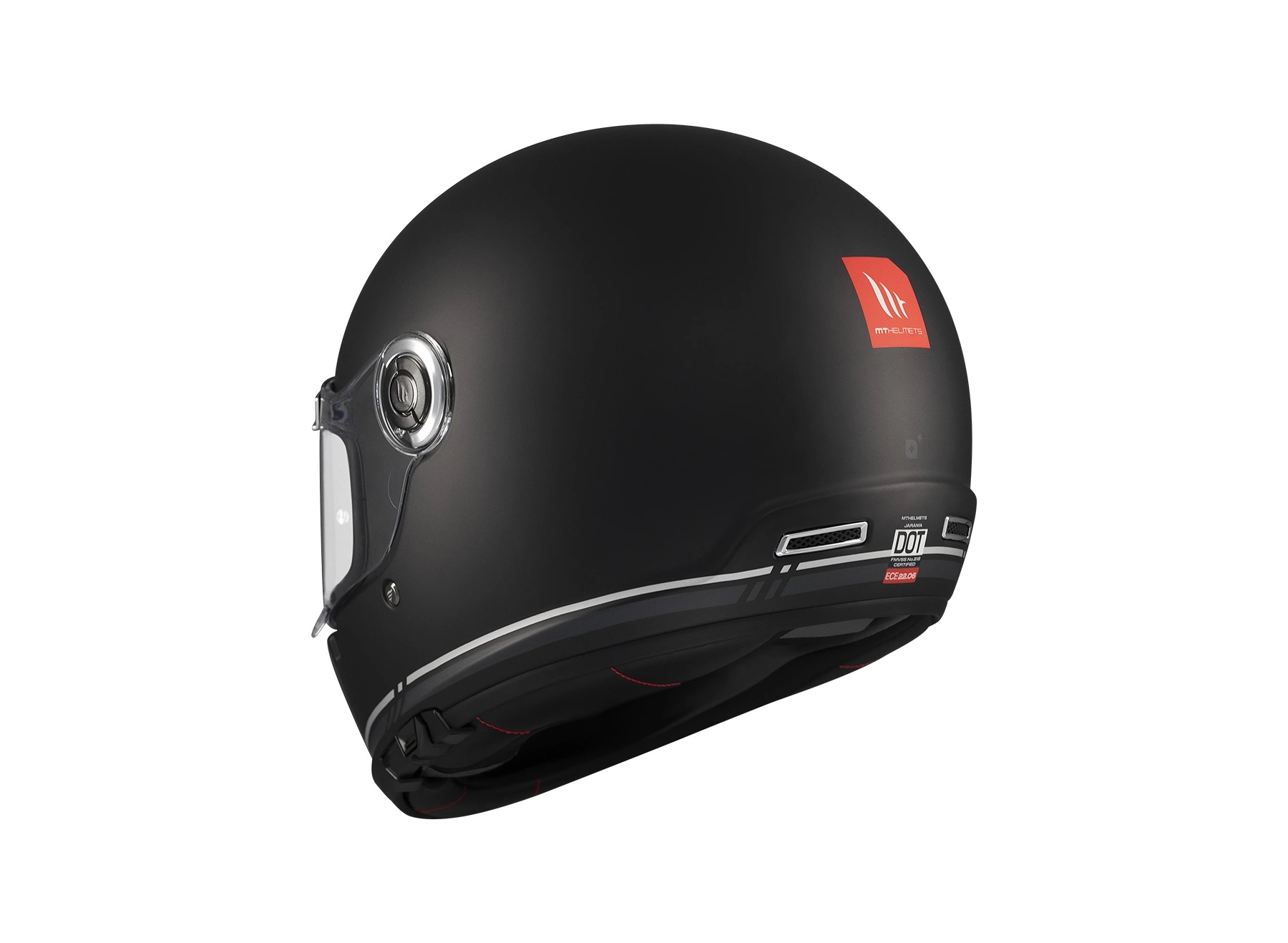 Casco MT Jarama SV B2 Solid Negro Mate ECE 22.06 / DOT