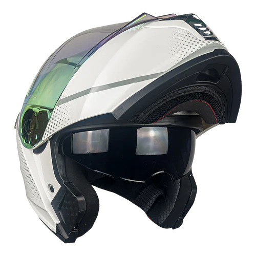 CASCO THUNDER WAVES BLANCO KOV