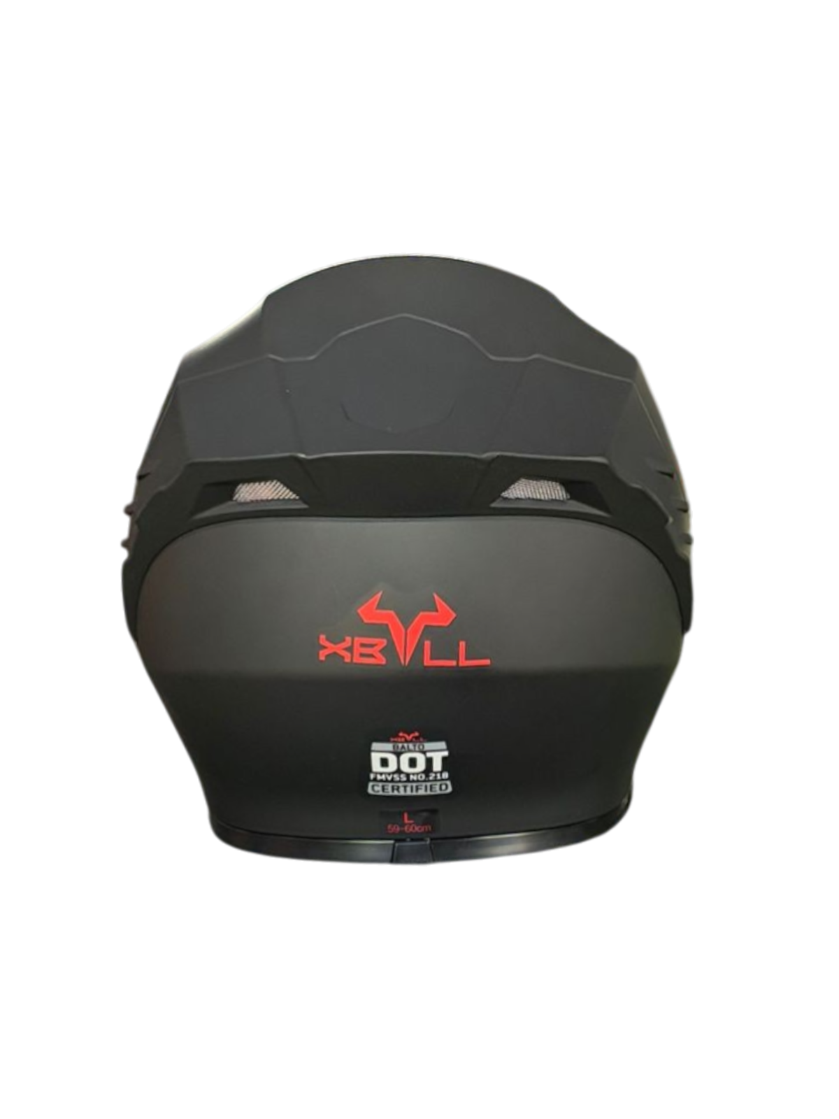 CASCO XBULL BALTO  NEGRO MATE