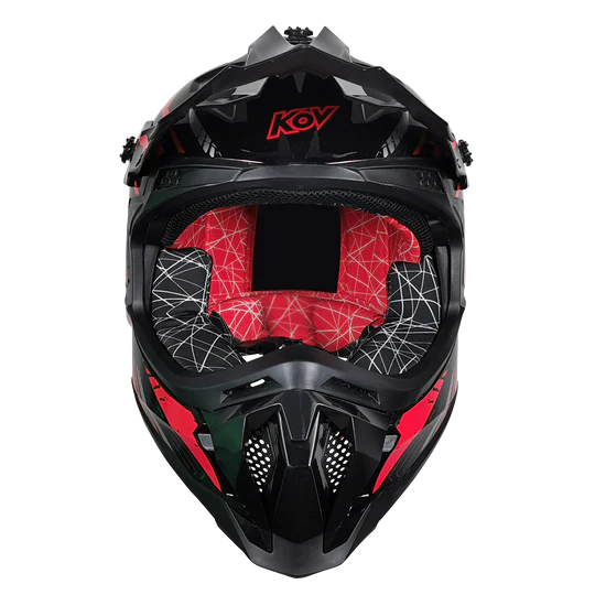 CASCO KOV CROSSDIRT ROJO