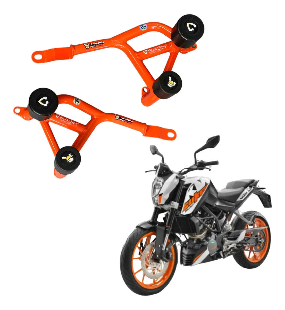 SLIDER CRASH DUKE 200