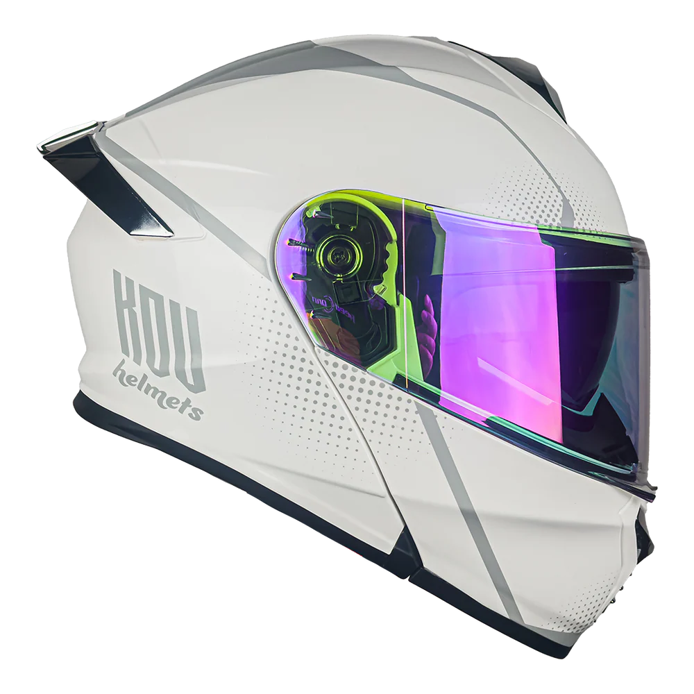 CASCO THUNDER WAVES BLANCO KOV