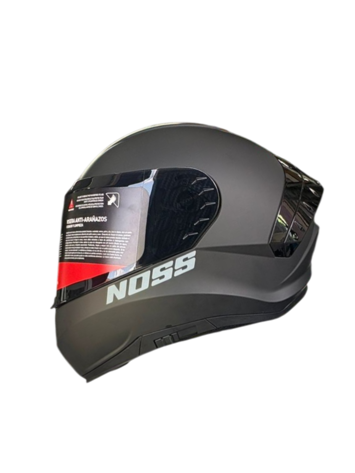CASCO NOSS 888 NEGRO MATE