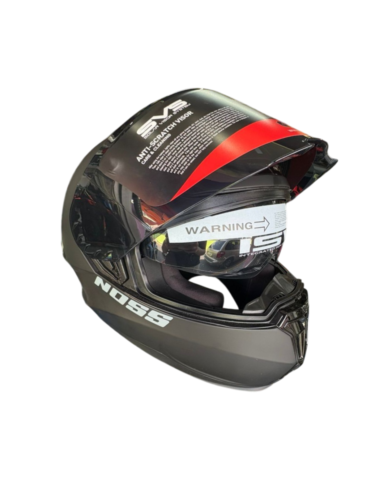CASCO NOSS 888 NEGRO MATE