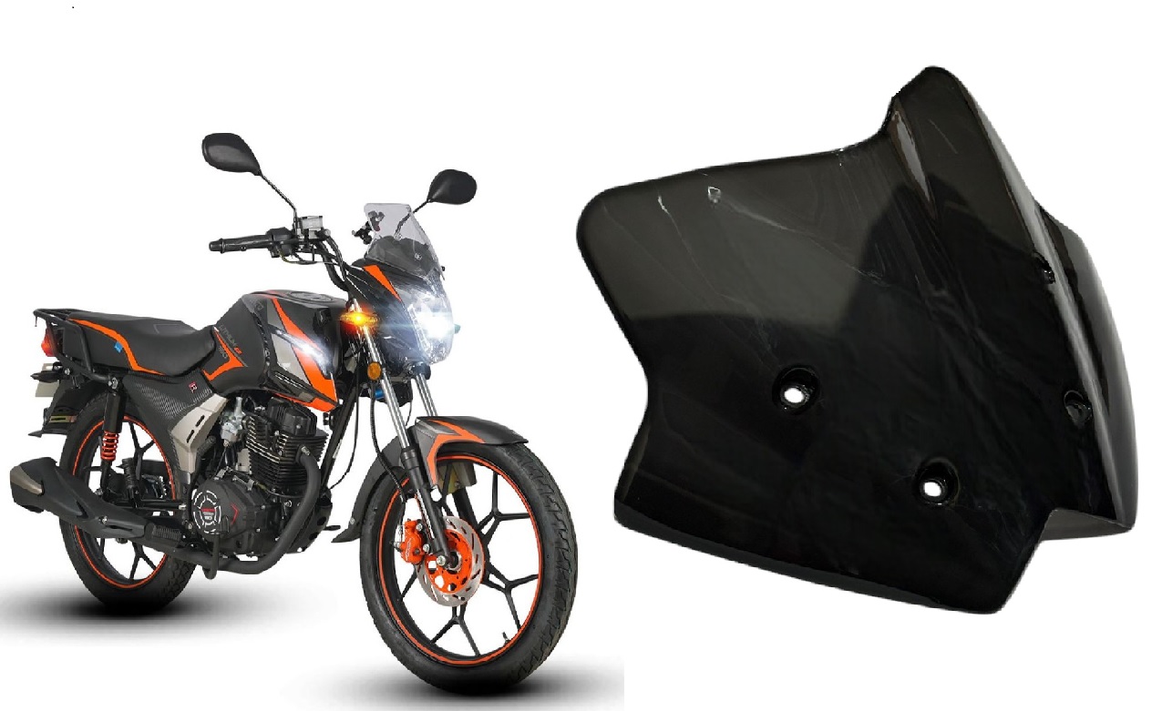 PARABRISAS NEGRO MATE LITHIUM 2.0