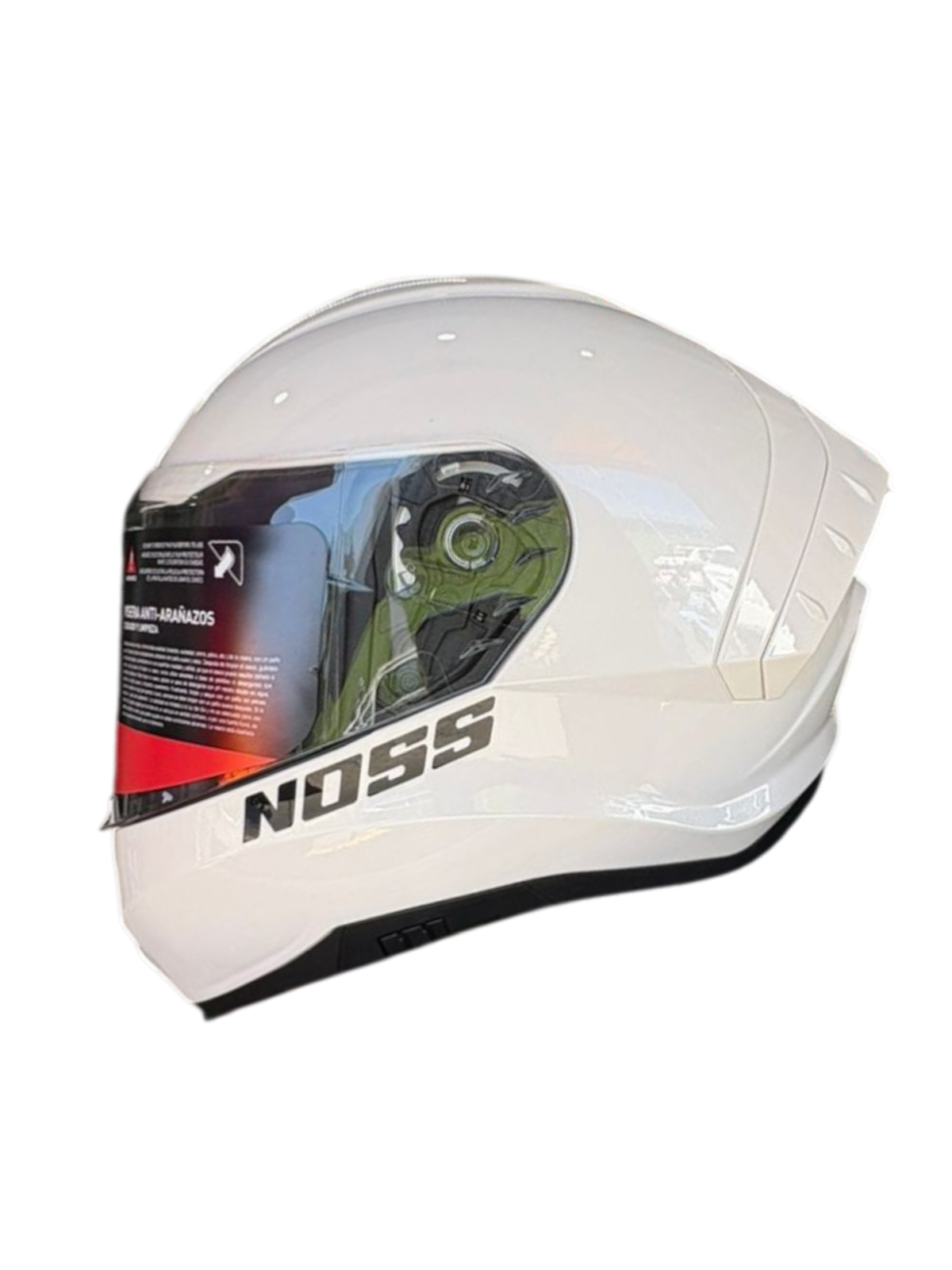 CASCO NOSS 888 BLANCO PERLADO