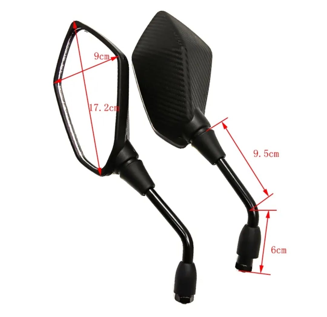 ESPEJOS FIBRA 8MM Y 10MM