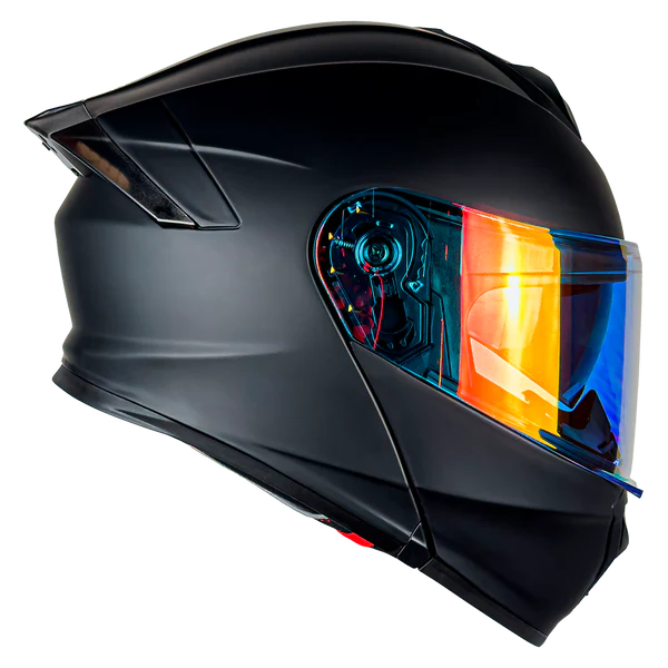 CASCO THUNDER LED NEGRO MATE