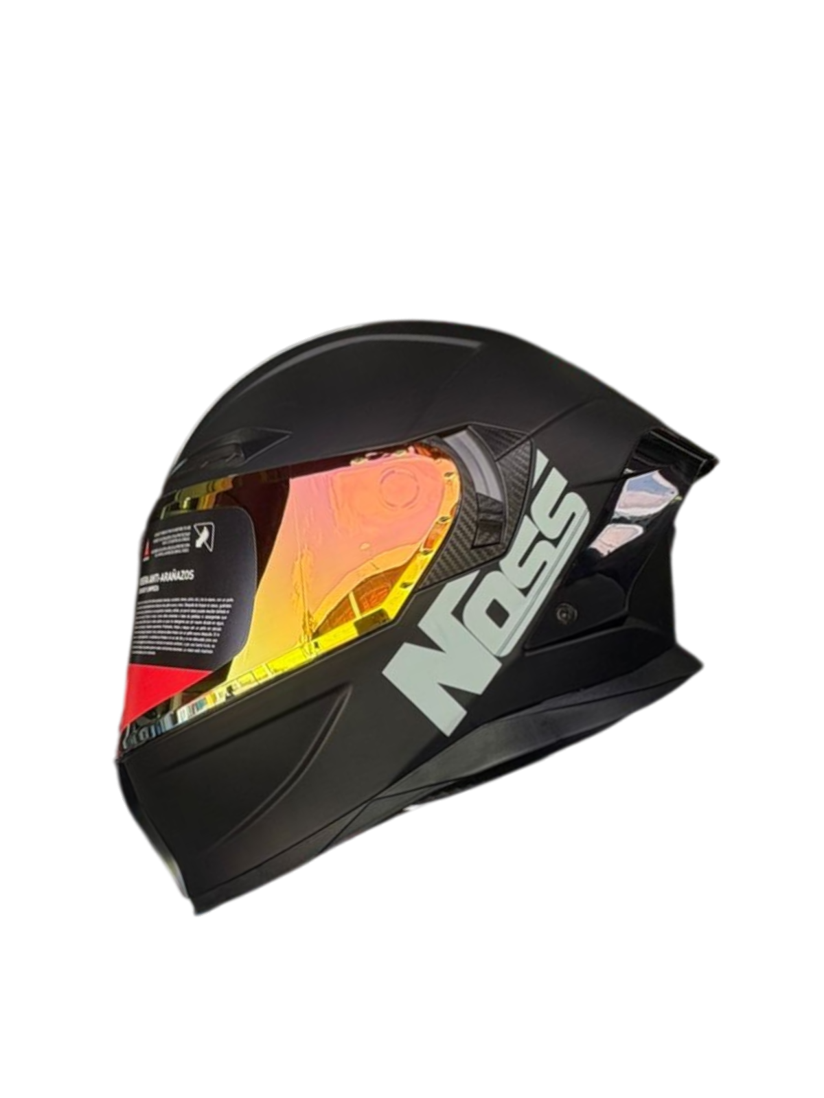 CASCO NOSS 803 NEGRO MATE