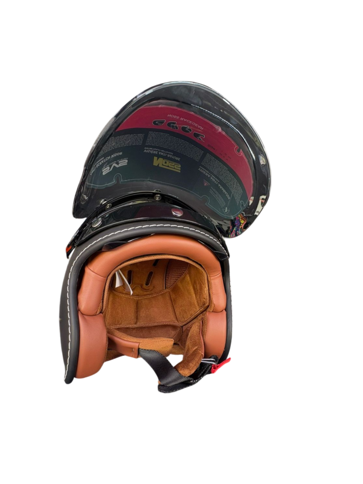 CASCO NOSS 639 NEGRO MATE 