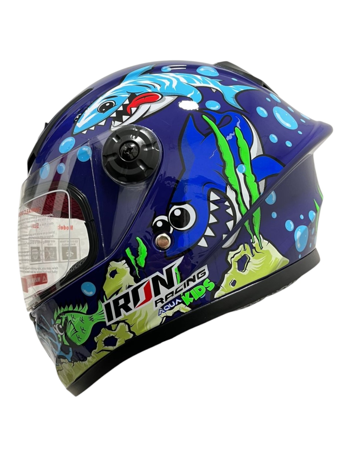 Casco integral infantil certificación DOT