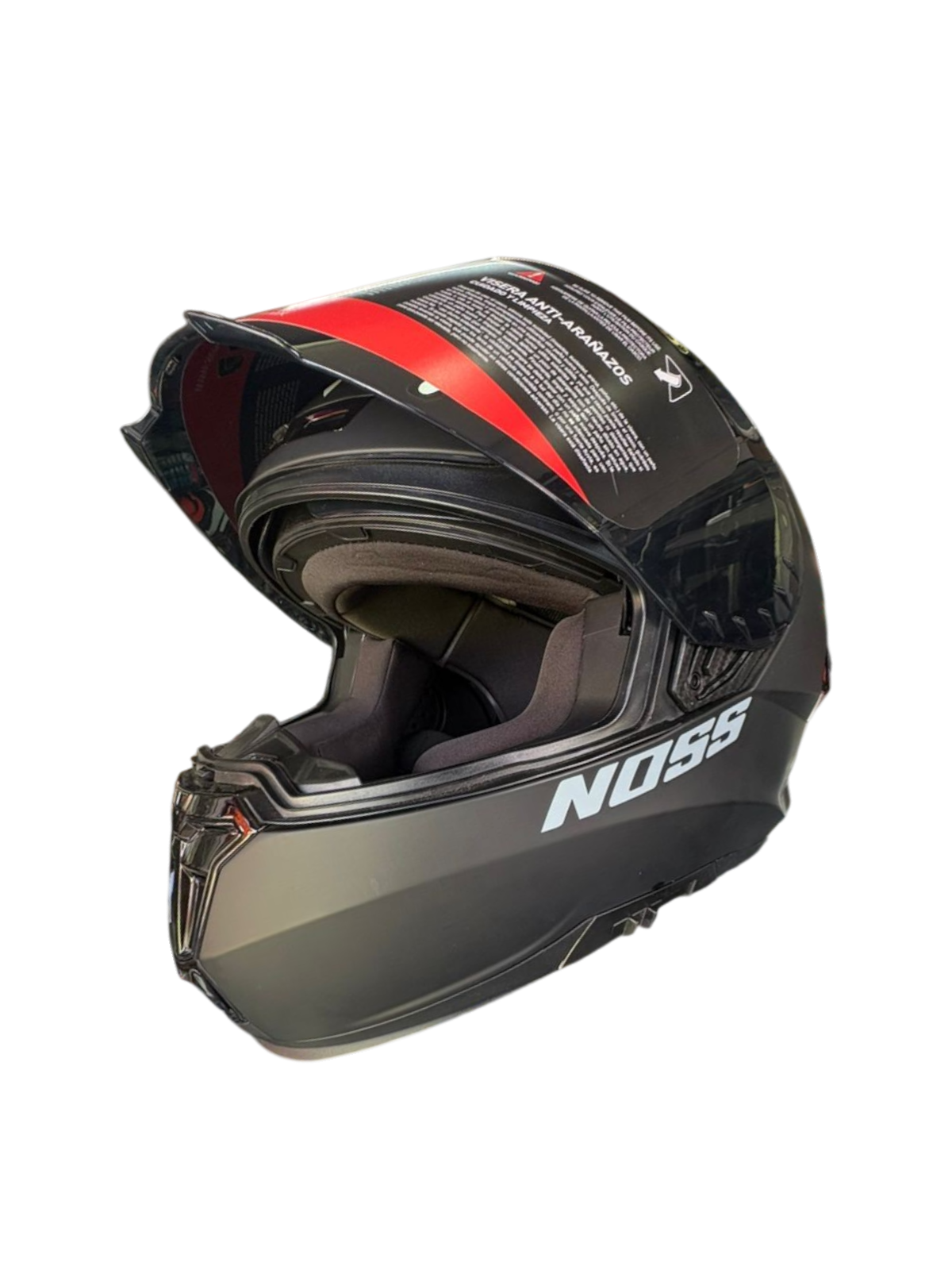 CASCO NOSS 888 NEGRO MATE