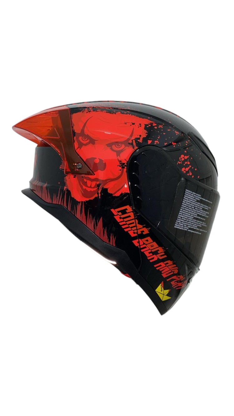 CASCO WB STARK IT ROJO KOV
