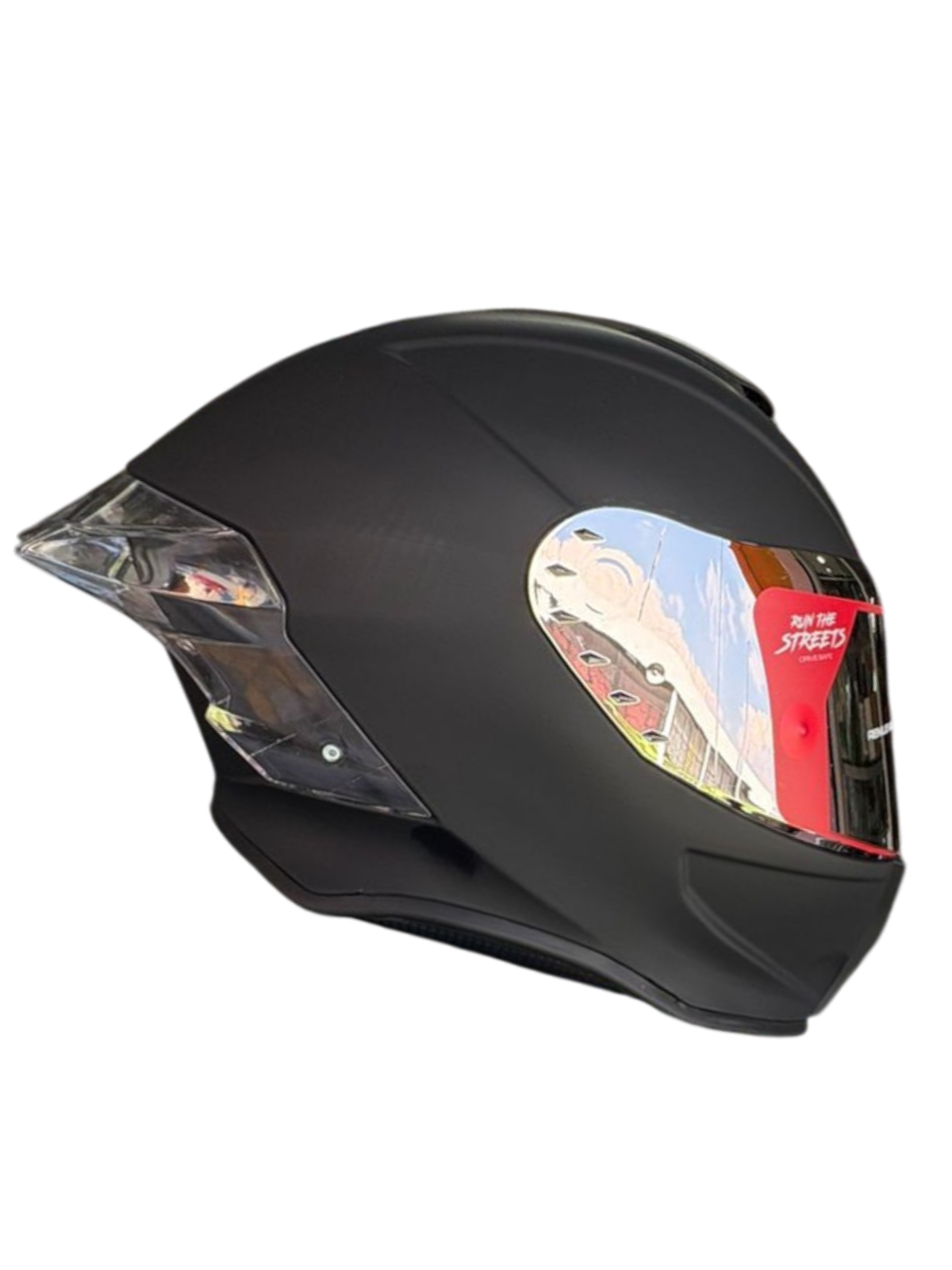 CASCO R7 BADDER  NEGRO MATE