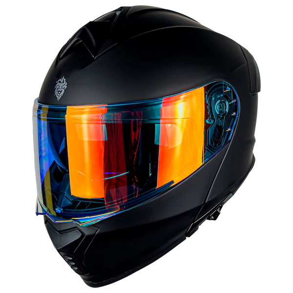 CASCO THUNDER LED NEGRO MATE