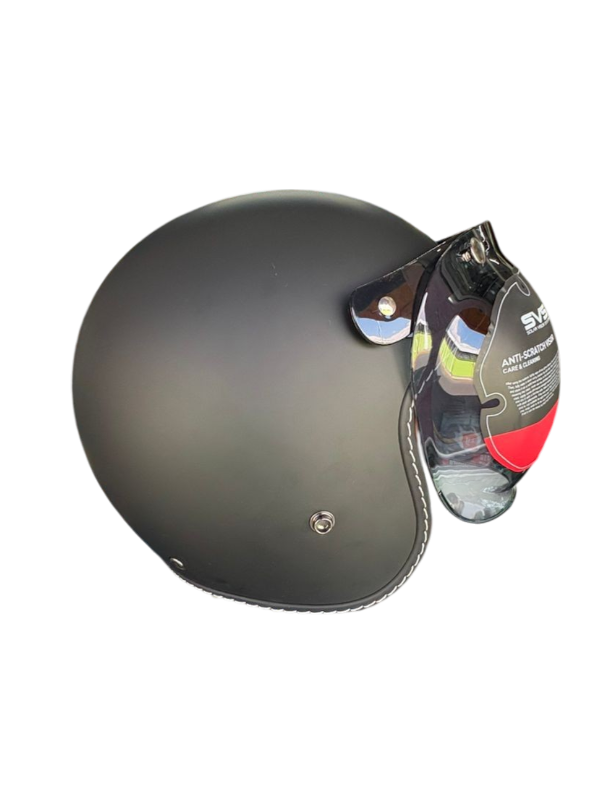 CASCO NOSS 639 NEGRO MATE 