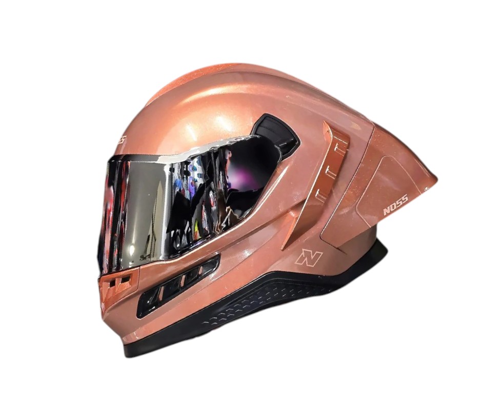 Casco Integral Noss NS-806S Diamante Salmón