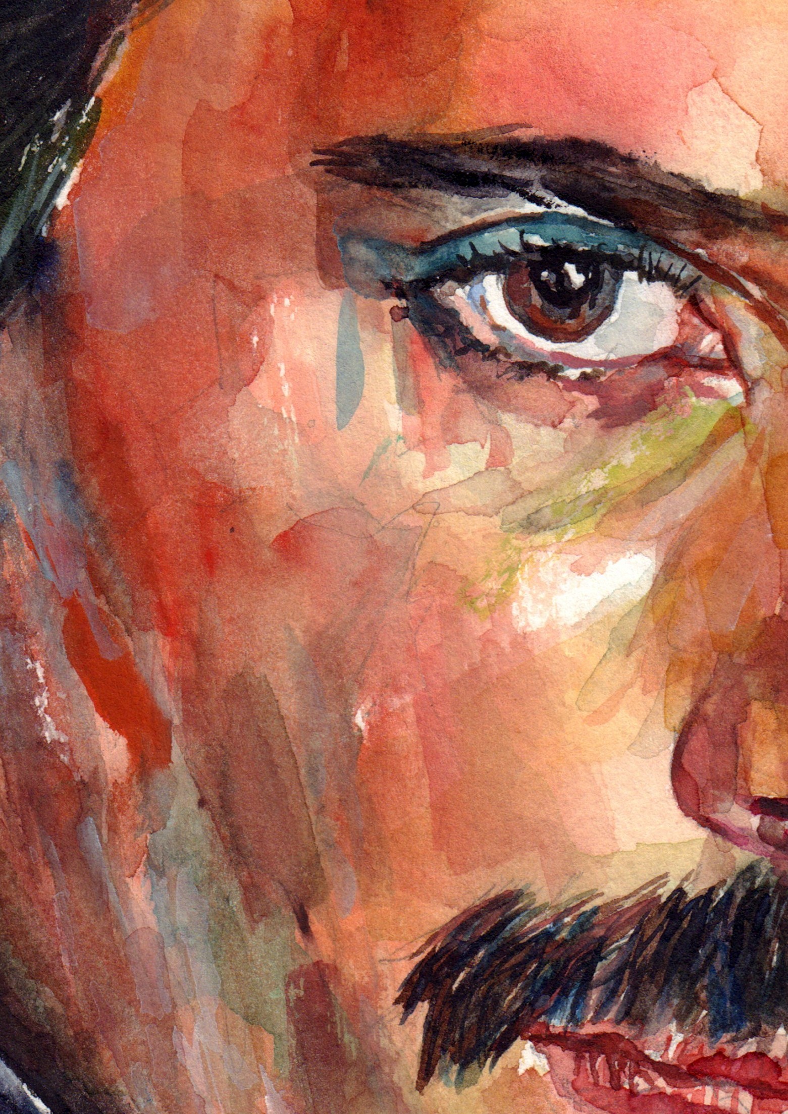 Freddie Mercury Portrait, Living On My Own