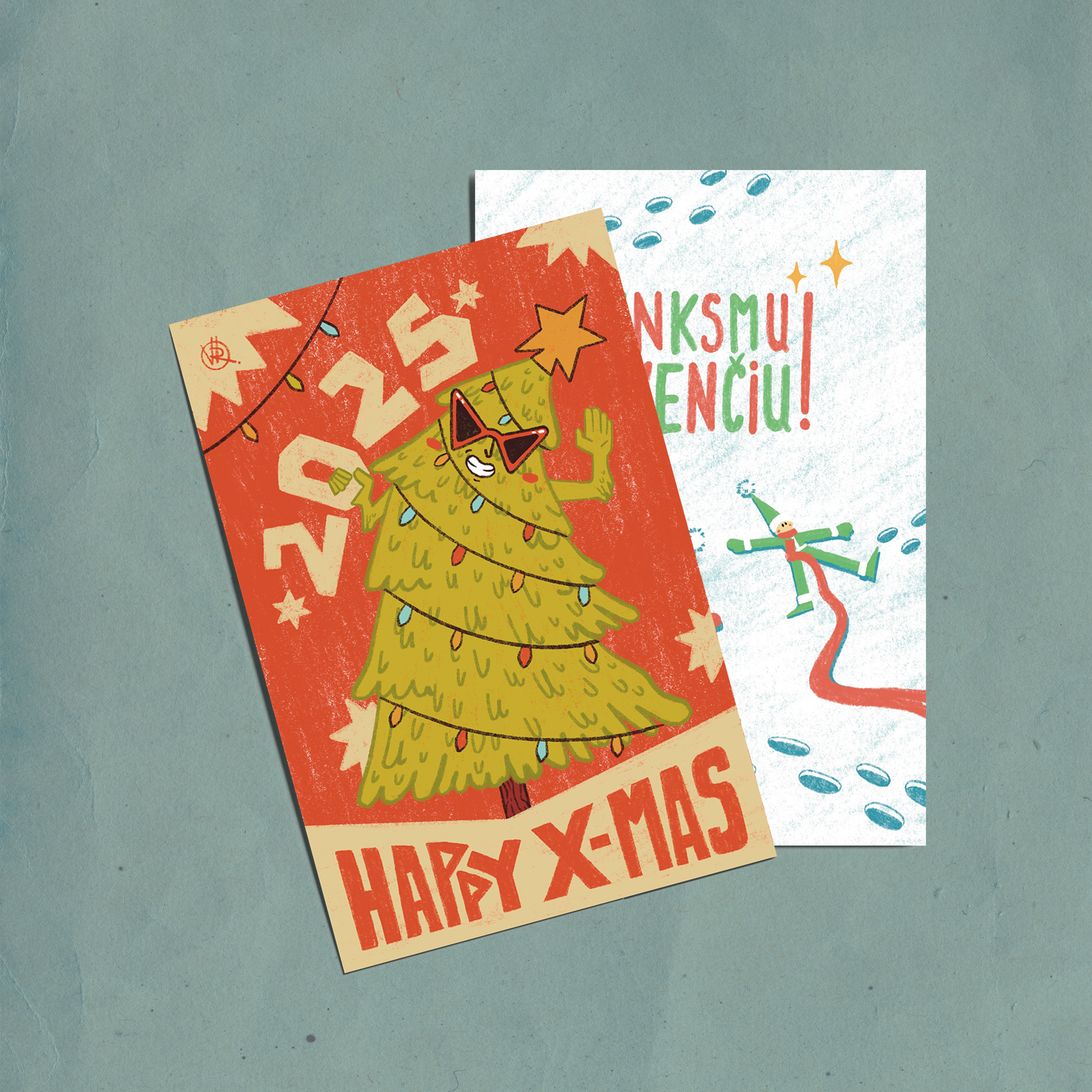 Atviručių rinkinys "Crazy"