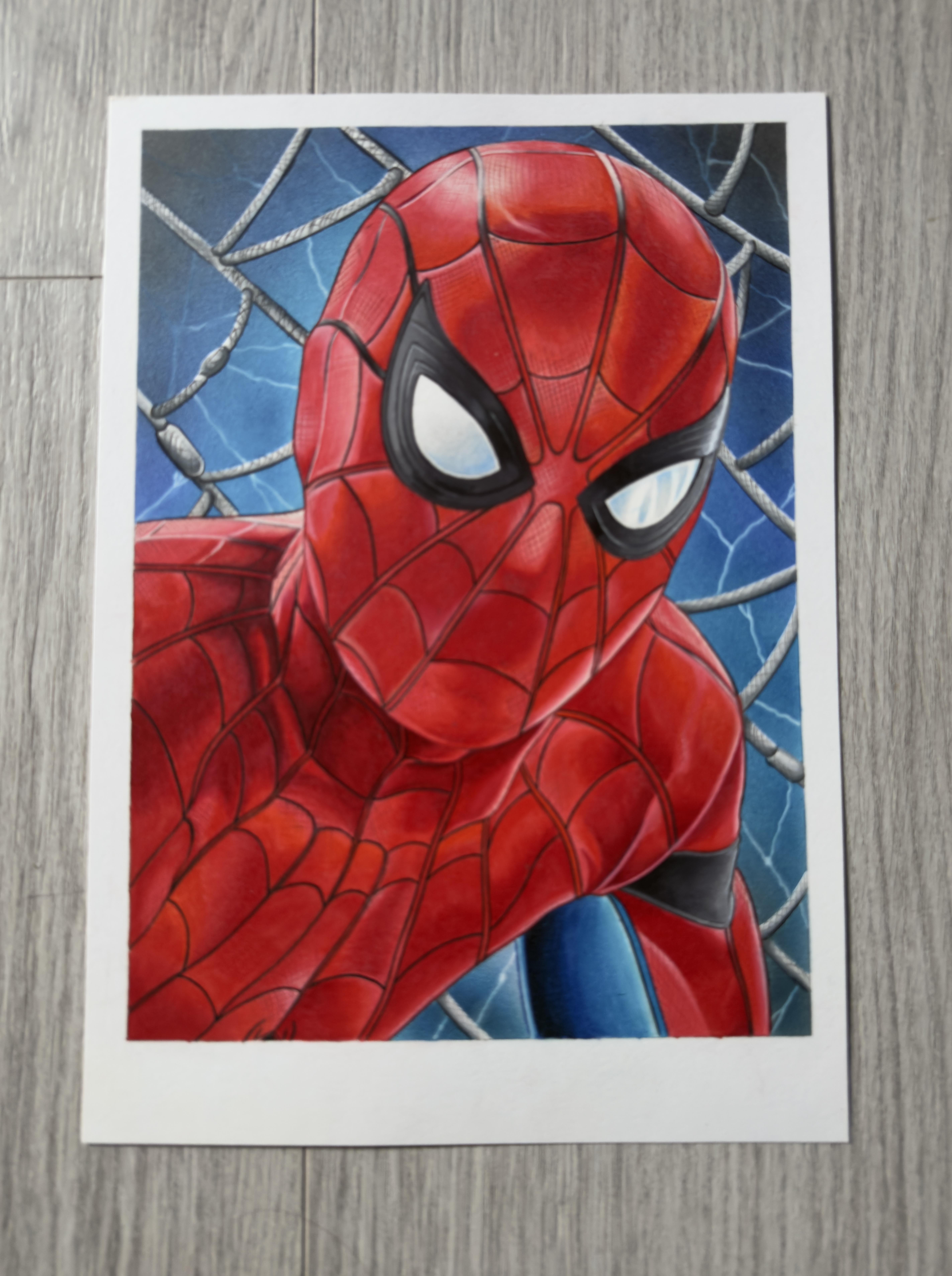 Spider-Man Drawing