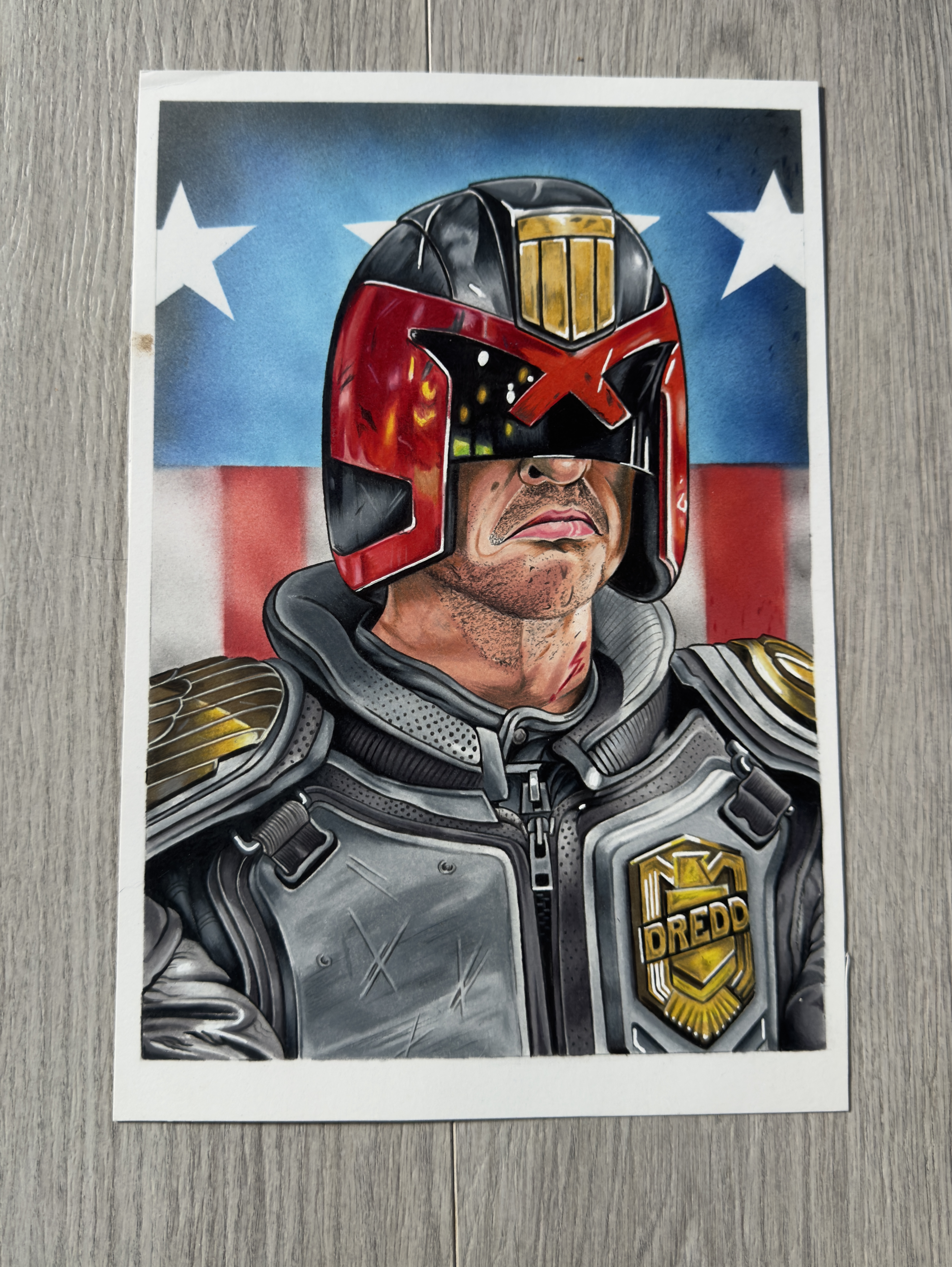 Dredd Drawing