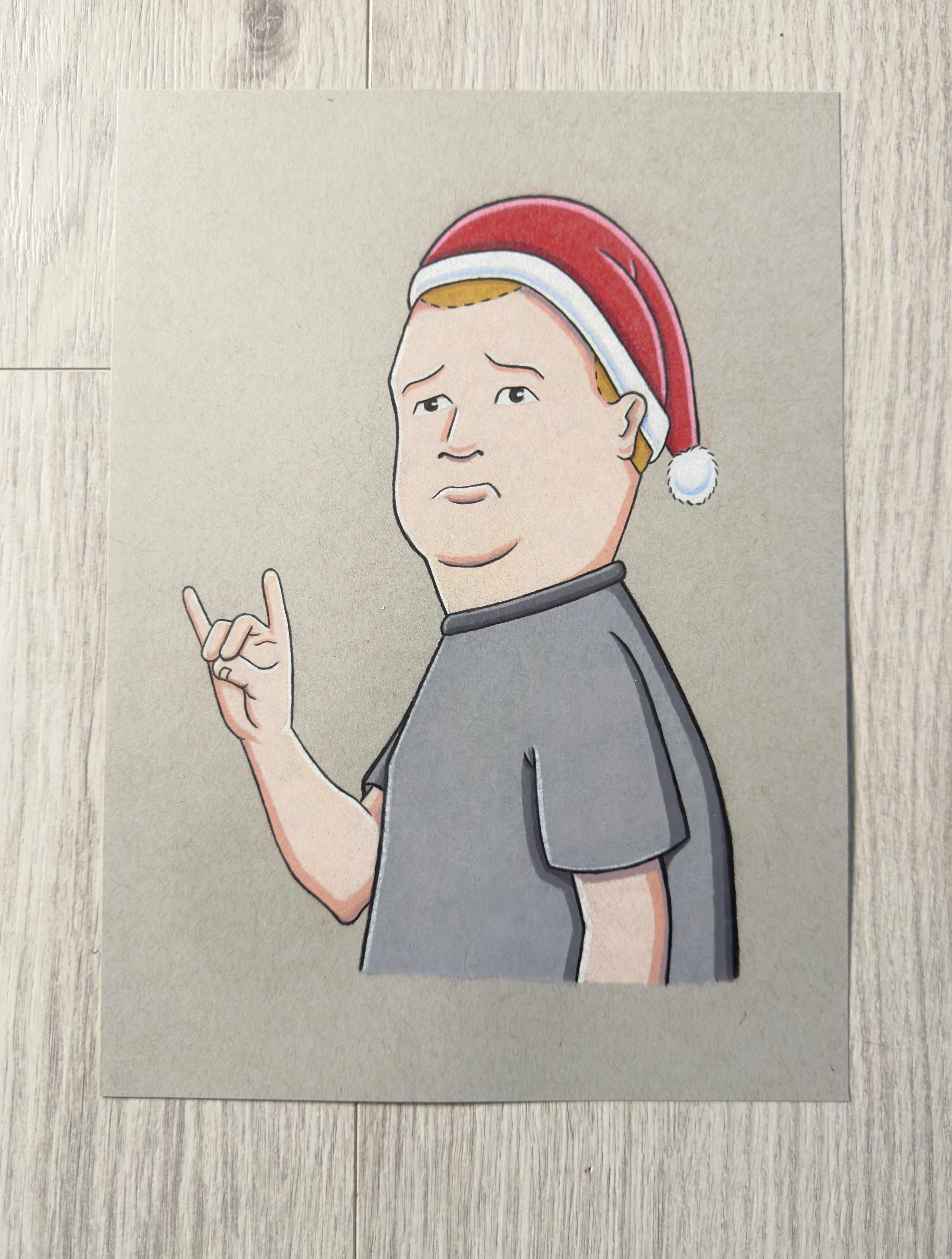 Bobby's Christmas Drawing