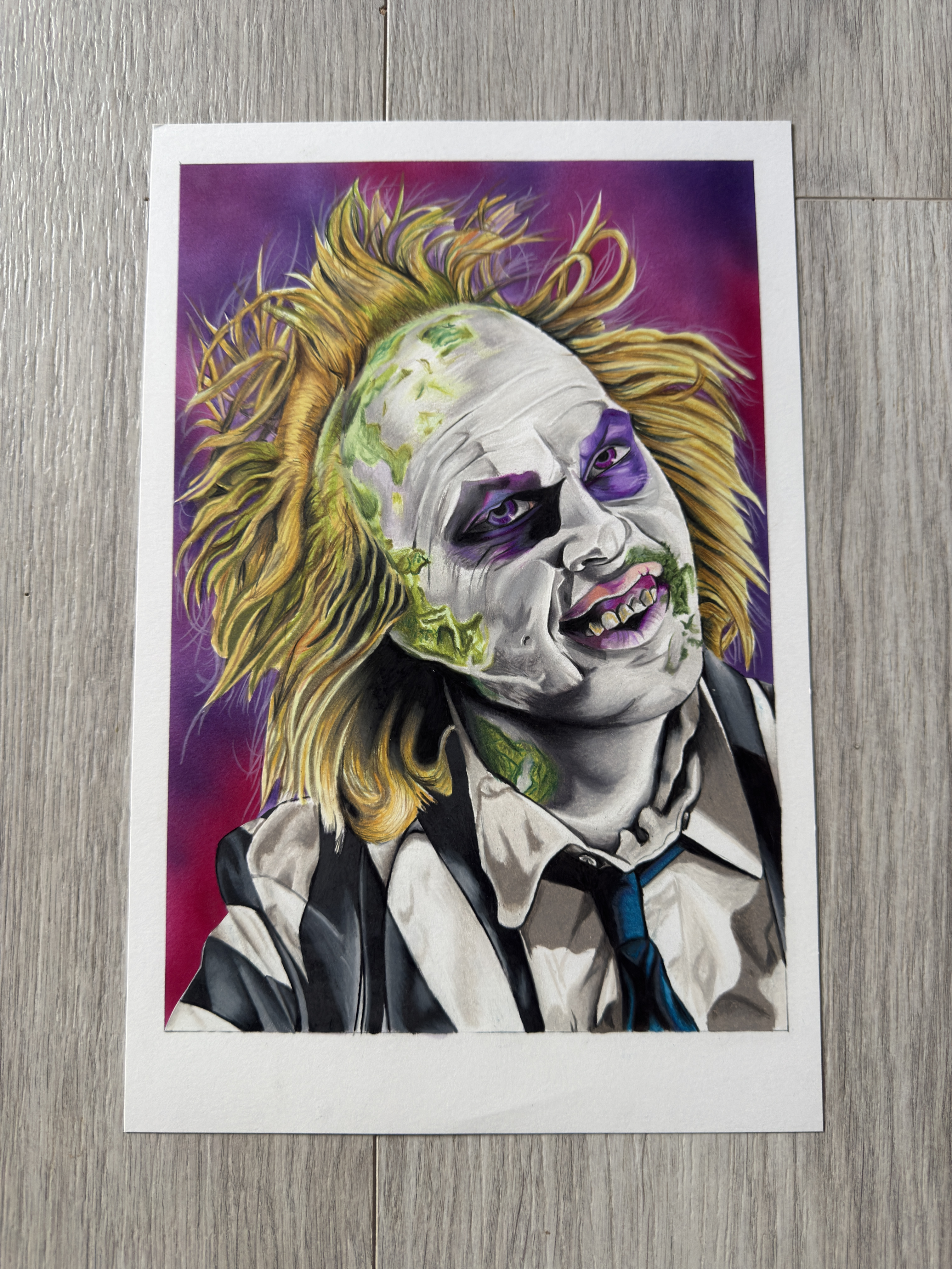 Beetlejuice Drawing