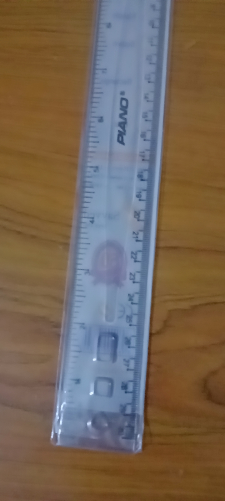 Transparent plastic ruler/Piano Scale large (Plastic Glass  30cm Ruler) 