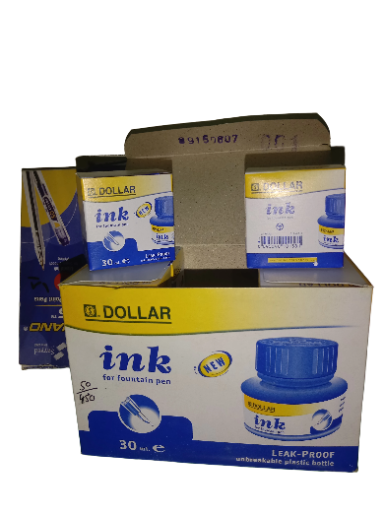 Whole Sale Deal Dollar Fountain Pen Ink 30ml ( Pack of 12 )
