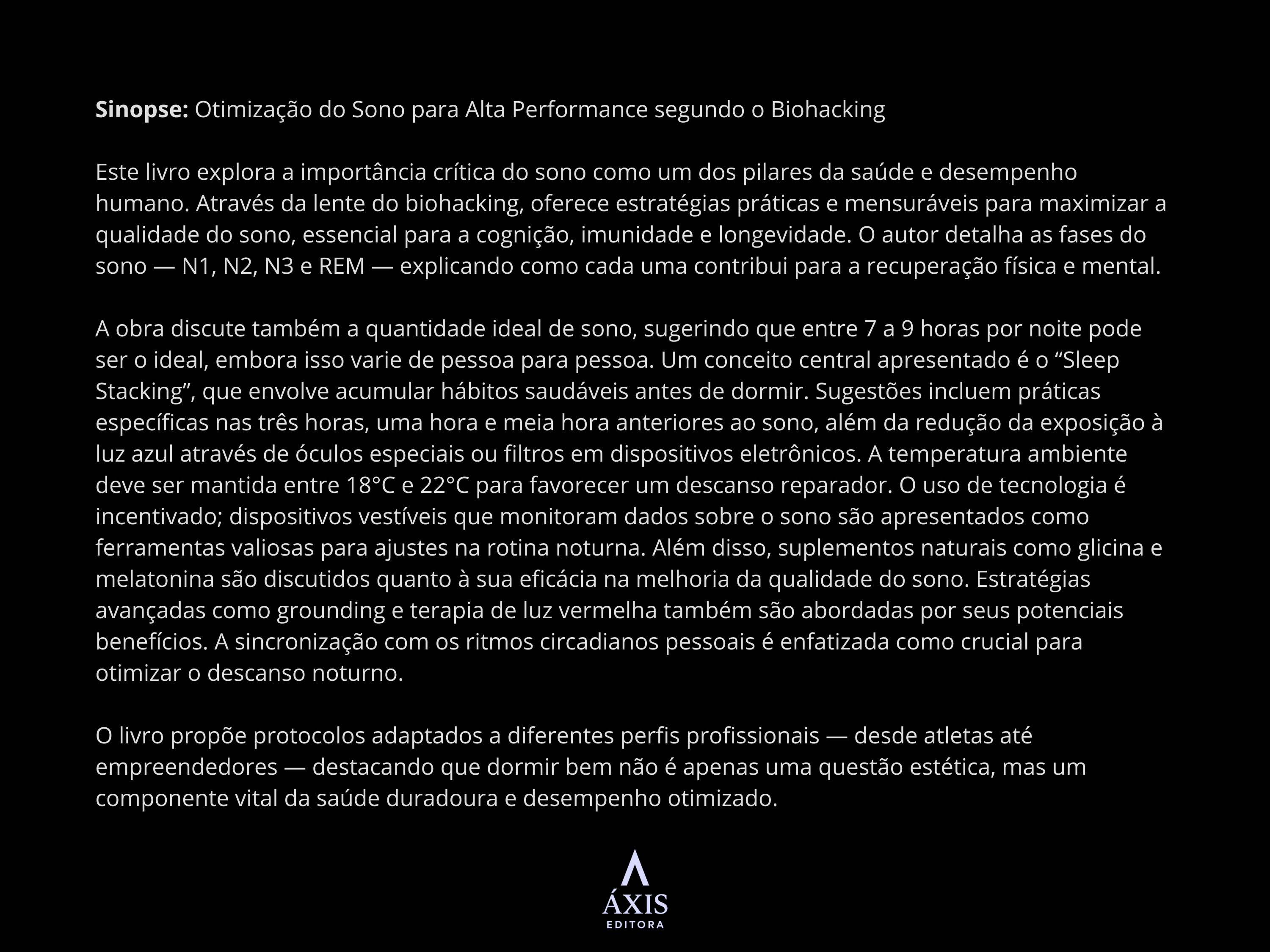 [E-Book] Alta Performance através do Sono