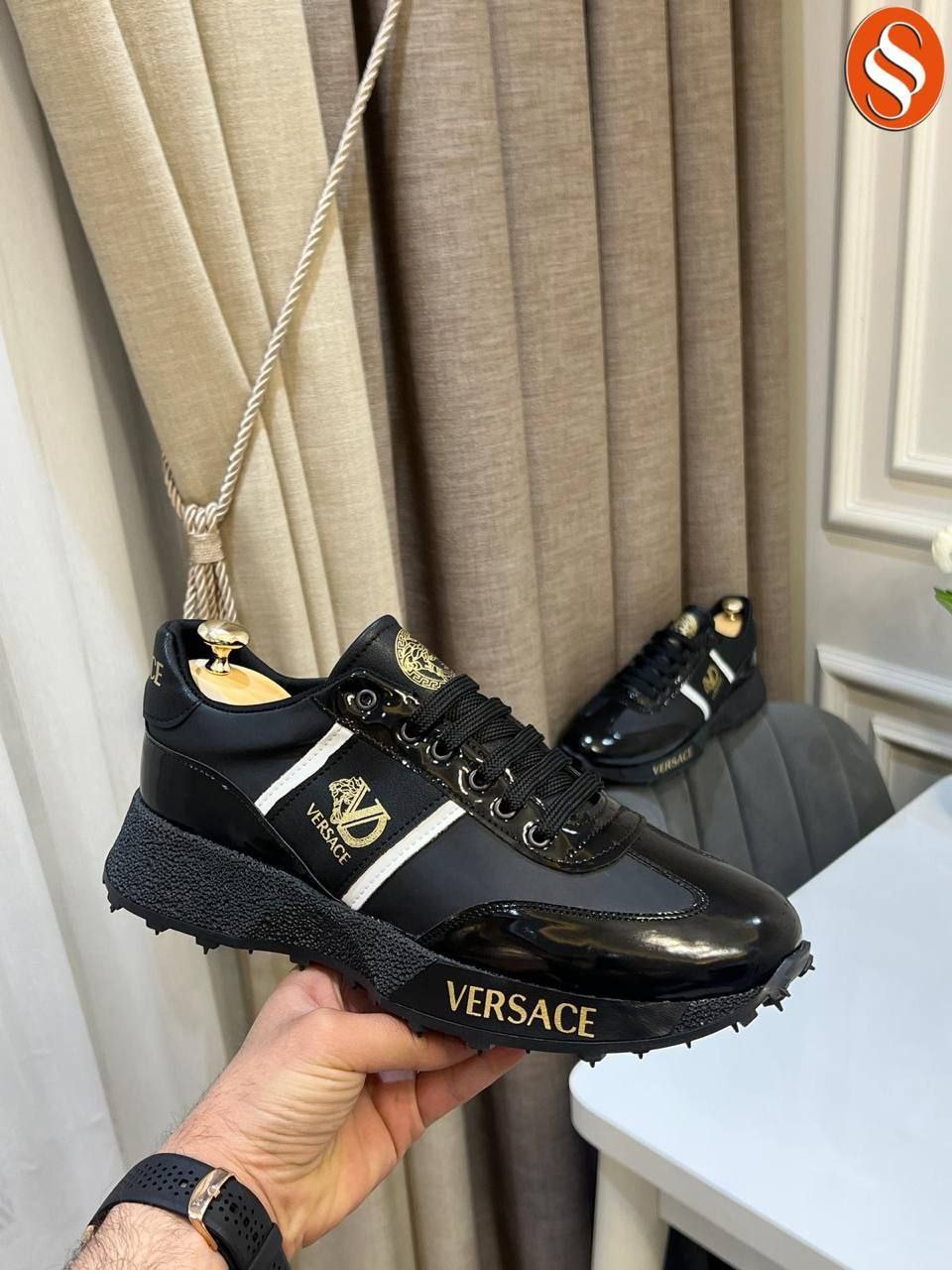 Zapatillas Versace negras